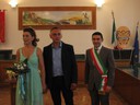 il sindaco e gli sposi