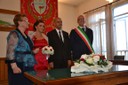 Il Vicesindaco e gli sposi